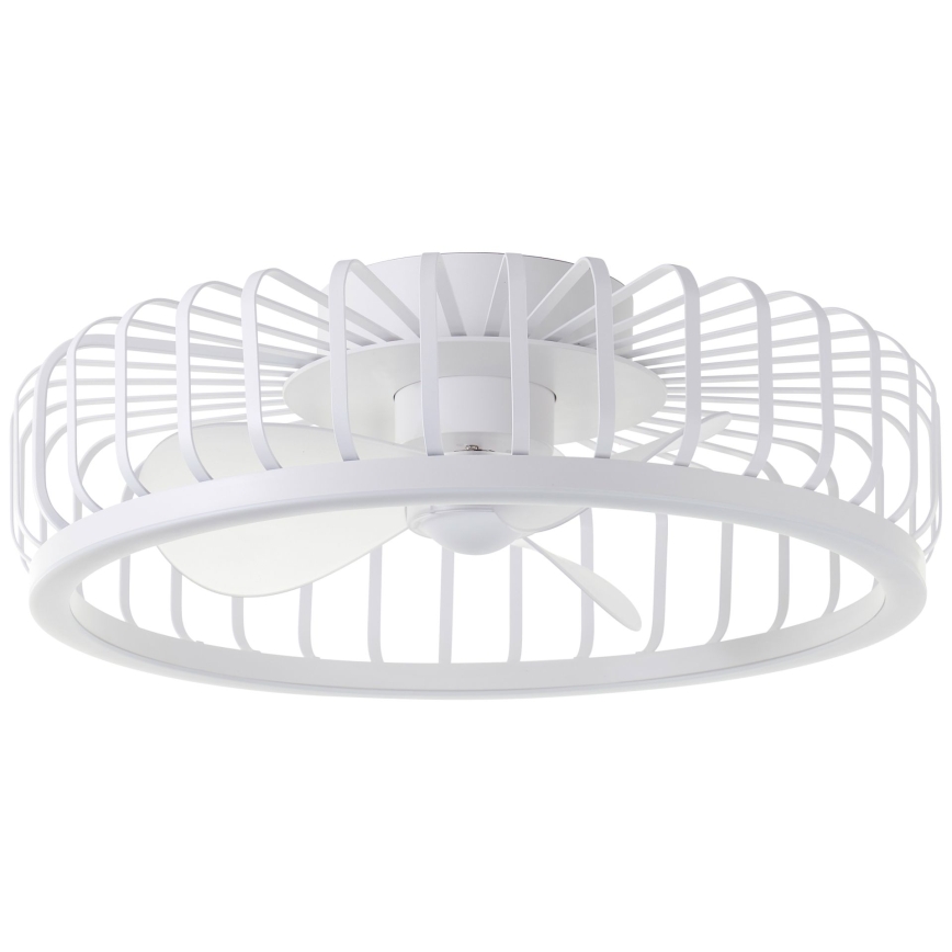 Brilliant - LED Dimmable Ceiling Light with Fan CAPO LED/36W/230V 2700-6500K Ø 48 cm White + Remote Control