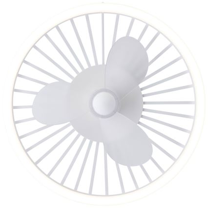 Brilliant - LED Dimmable Ceiling Light with Fan CAPO LED/36W/230V 2700-6500K Ø 48 cm White + Remote Control