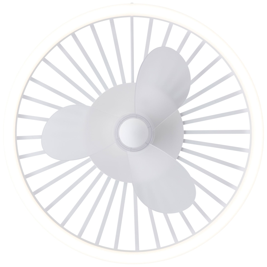 Brilliant - LED Dimmable Ceiling Light with Fan CAPO LED/36W/230V 2700-6500K Ø 48 cm White + Remote Control