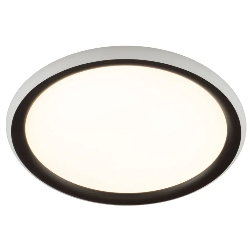 Brilliant - CARLOZ Dimmable LED Ceiling Light LED/16W/230V Ø 30 cm White/Black