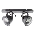 Brilliant - CARMEN Spotlight 2xGU10/5W/230V Black