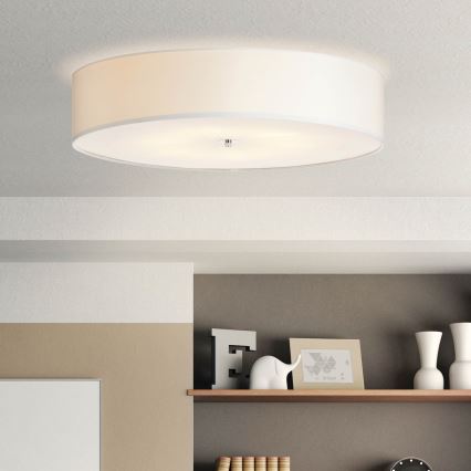 Brilliant - Ceiling light ANDRIA 6xE27/46W/230V pr. 70 cm cream