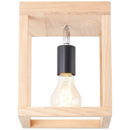 Brilliant - Ceiling light NEREA 1xE27/15W/230V oak