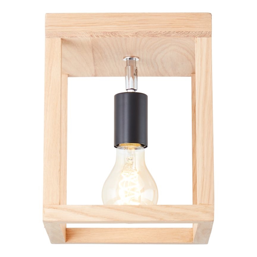 Brilliant - Ceiling light NEREA 1xE27/15W/230V oak