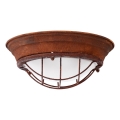 Brilliant - Ceiling light TYPHOON 2xE27/30W/230V red-brown