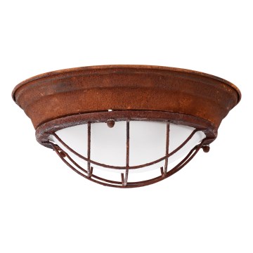 Brilliant - Ceiling light TYPHOON 2xE27/30W/230V red-brown