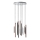 Brilliant - CEMBALO Dimmable LED Cable Pendant LED/70W/230V matte chrome/black/brown