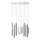 Brilliant - CEMBALO Dimmable LED Cable Pendant Light LED/60W/230V matte chrome/black/brown