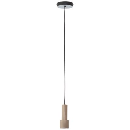 Brilliant - Chandelier on a string CADIZ 1xGU10/10W/230V d. 12,5 cm bronze