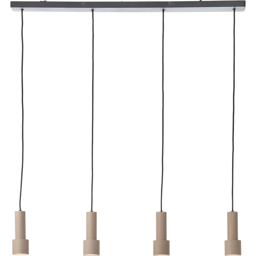 Brilliant - Chandelier on a string CADIZ 4xGU10/10W/230V bronze