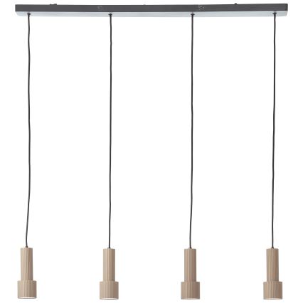Brilliant - Chandelier on a string CADIZ 4xGU10/10W/230V bronze