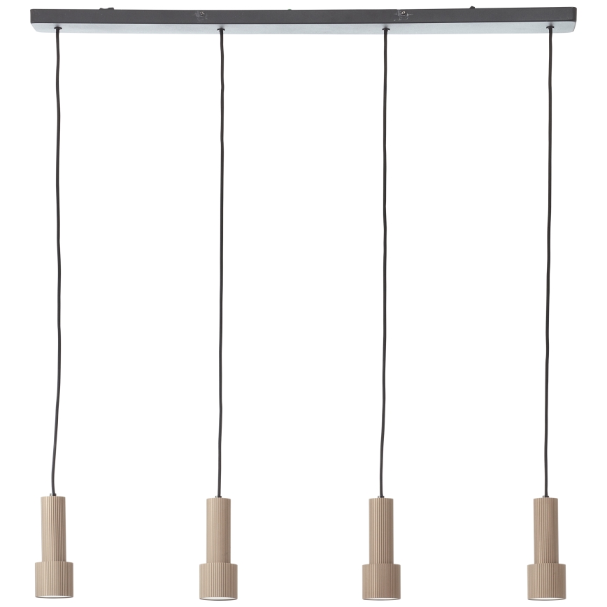 Brilliant - Chandelier on a string CADIZ 4xGU10/10W/230V bronze
