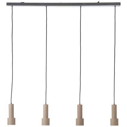 Brilliant - Chandelier on a string CADIZ 4xGU10/10W/230V bronze