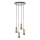 Brilliant - Chandelier on a string CADIZ 4xGU10/10W/230V d. 35 cm bronze