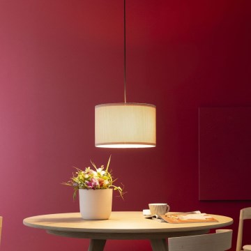 Brilliant - Chandelier on a string TONY 1xE27/20W/230V d. 35 cm brown