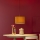 Brilliant - Chandelier on a string TONY 1xE27/20W/230V d. 35 cm orange