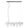 Brilliant - Chandelier on a string VAGOS 5xE27/40W/230V