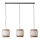 Brilliant - Chandelier on a string WATERLILLY 3xE27/60W/230V creamy