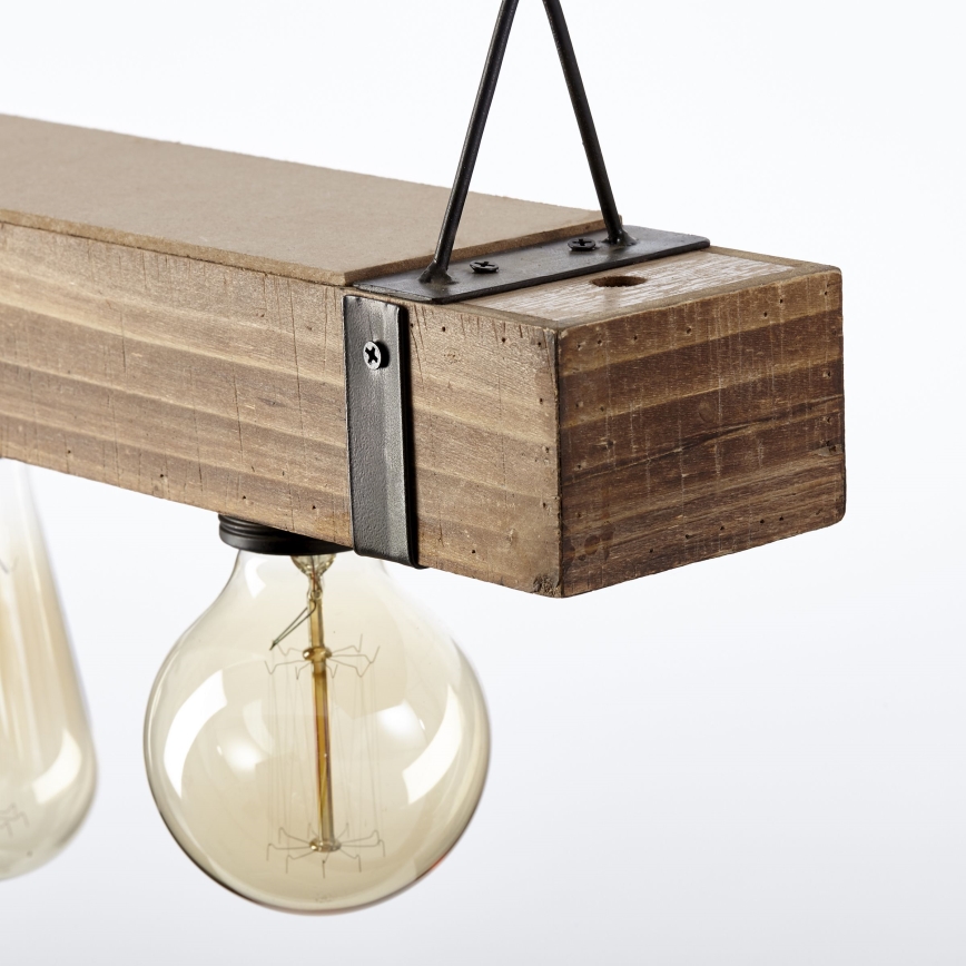 Brilliant - Chandelier on a string WOODHILL 5xE27/30W/230V - FSC certified