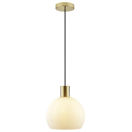 Brilliant - CONY Cable Pendant Light 1xE27/20W/230V Ø 25 cm, Brass