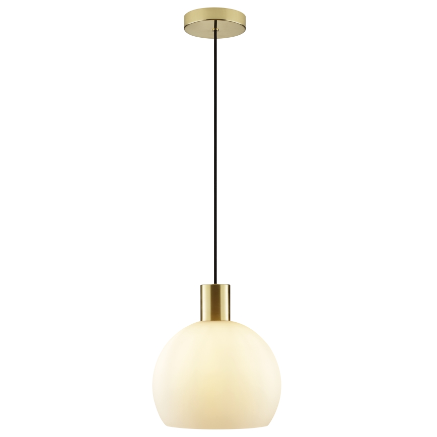 Brilliant - CONY Cable Pendant Light 1xE27/20W/230V Ø 25 cm, Brass