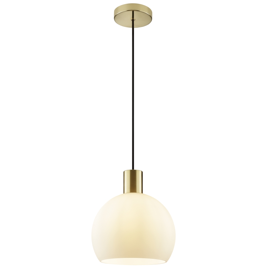 Brilliant - CONY Cable Pendant Light 1xE27/20W/230V Ø 25 cm, Brass