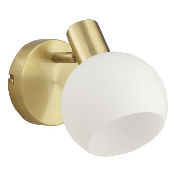 Brilliant - CONY wall-mounted spotlight 1xE14/20W/230V brass