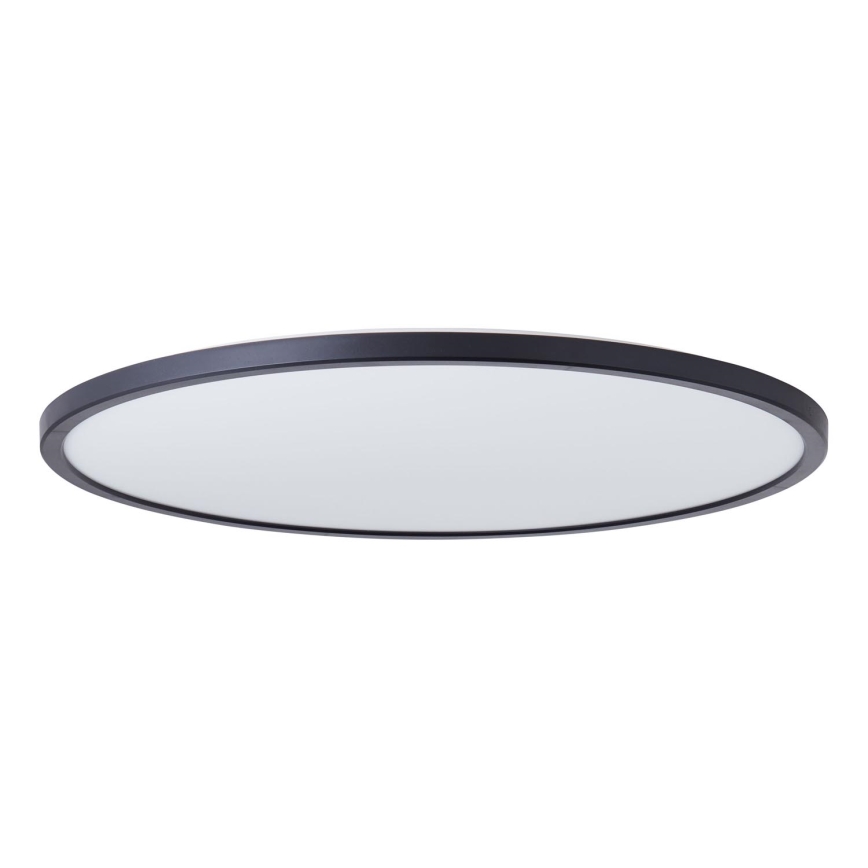 Brilliant - Dimmable BRENNAN LED Bathroom Ceiling Light, LED/35W/230V, Ø 54 cm, IP44, Black