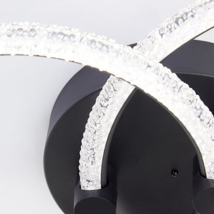 Brilliant - Dimmable LED Ceiling Light AYDIN LED/34W/230V 3000-6500K Black + Remote Control