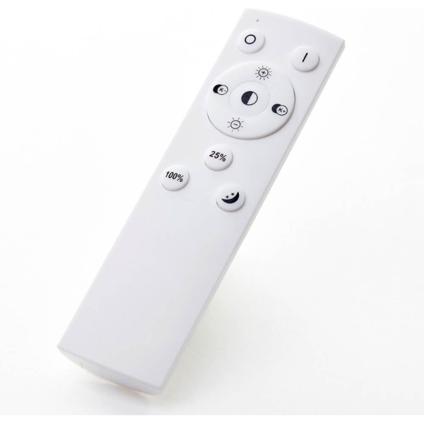 Brilliant - Dimmable LED Ceiling Light AYDIN LED/34W/230V 3000-6500K Black + Remote Control