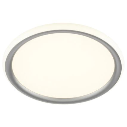 Brilliant - LED Dimmable Ceiling Light CARLOZ LED/16W/230V Ø 30 cm white/grey