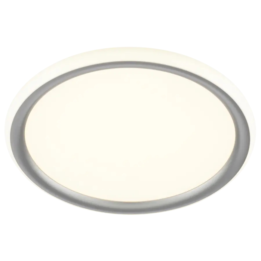 Brilliant - LED Dimmable Ceiling Light CARLOZ LED/16W/230V Ø 30 cm white/grey
