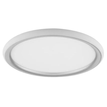 Brilliant - LED Dimmable Ceiling Light CARLOZ LED/16W/230V Ø 30 cm white/grey