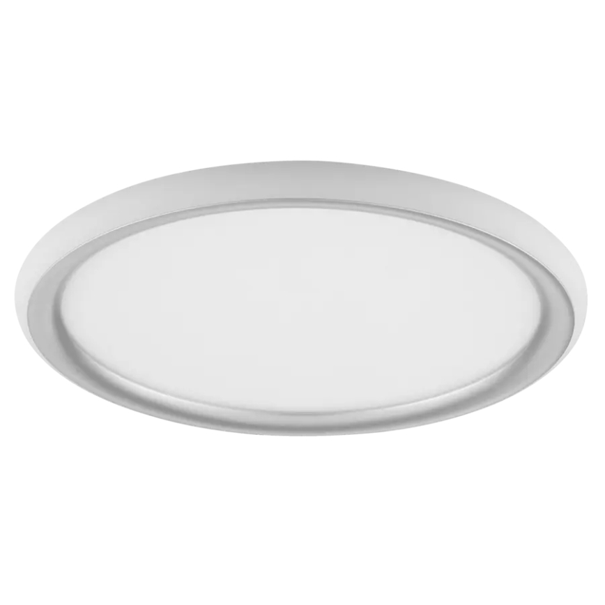 Brilliant - LED Dimmable Ceiling Light CARLOZ LED/16W/230V Ø 30 cm white/grey