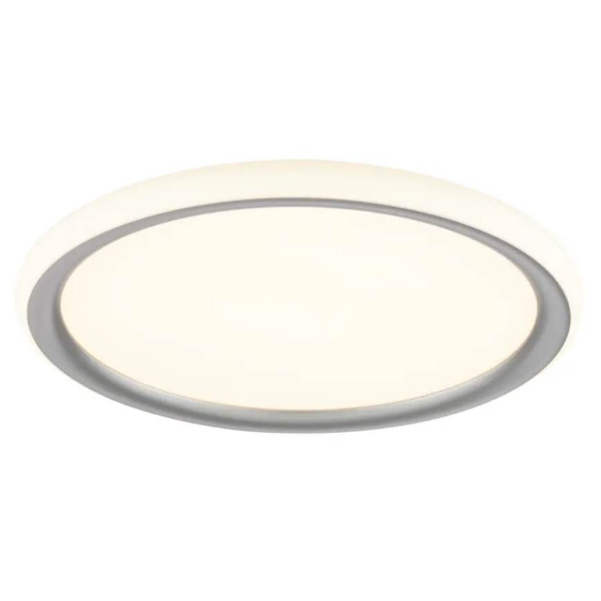 Brilliant - LED Dimmable Ceiling Light CARLOZ LED/16W/230V Ø 30 cm white/grey