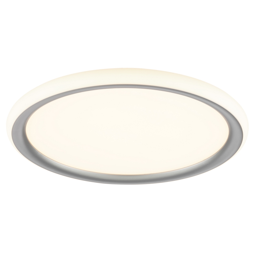 Brilliant - LED Dimmable Ceiling Light CARLOZ LED/16W/230V Ø 30 cm white/grey