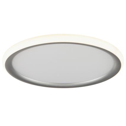 Brilliant - LED Dimmable Ceiling Light CARLOZ LED/16W/230V Ø 30 cm white/grey