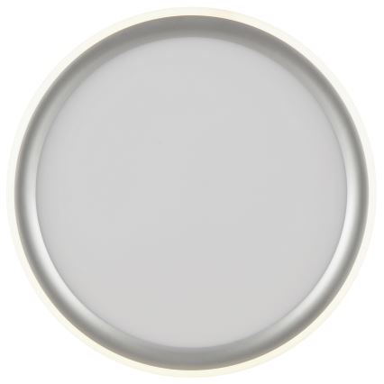 Brilliant - LED Dimmable Ceiling Light CARLOZ LED/16W/230V Ø 30 cm white/grey