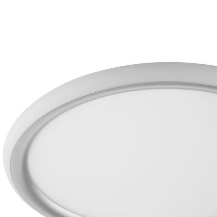 Brilliant - LED Dimmable Ceiling Light CARLOZ LED/16W/230V Ø 30 cm white/grey