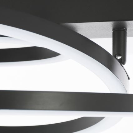 Brilliant - Dimmable LED Ceiling Light PEDLEY LED/36W/230V Black