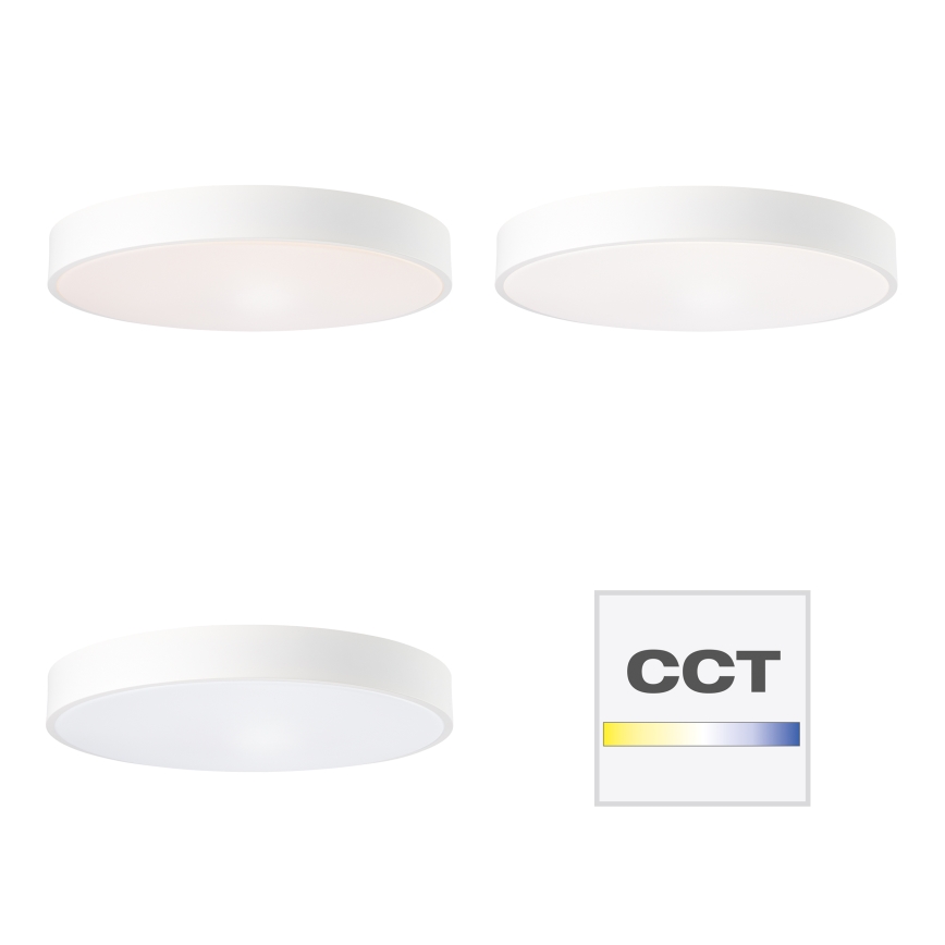 Brilliant - SLIMLINE Dimmable LED Ceiling Light LED/60W/230V 3000-6500K Ø 49 cm White + Remote Control