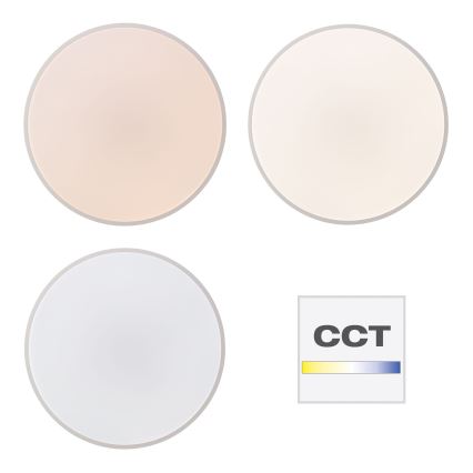 Brilliant - SLIMLINE Dimmable LED Ceiling Light LED/60W/230V 3000-6500K Ø 49 cm White + Remote Control