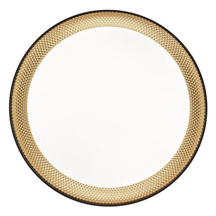 Brilliant - WALDO LED Dimmable Ceiling Light LED/24W/230V 3000-6500K Ø 38.5 cm Black/Gold + Remote Control