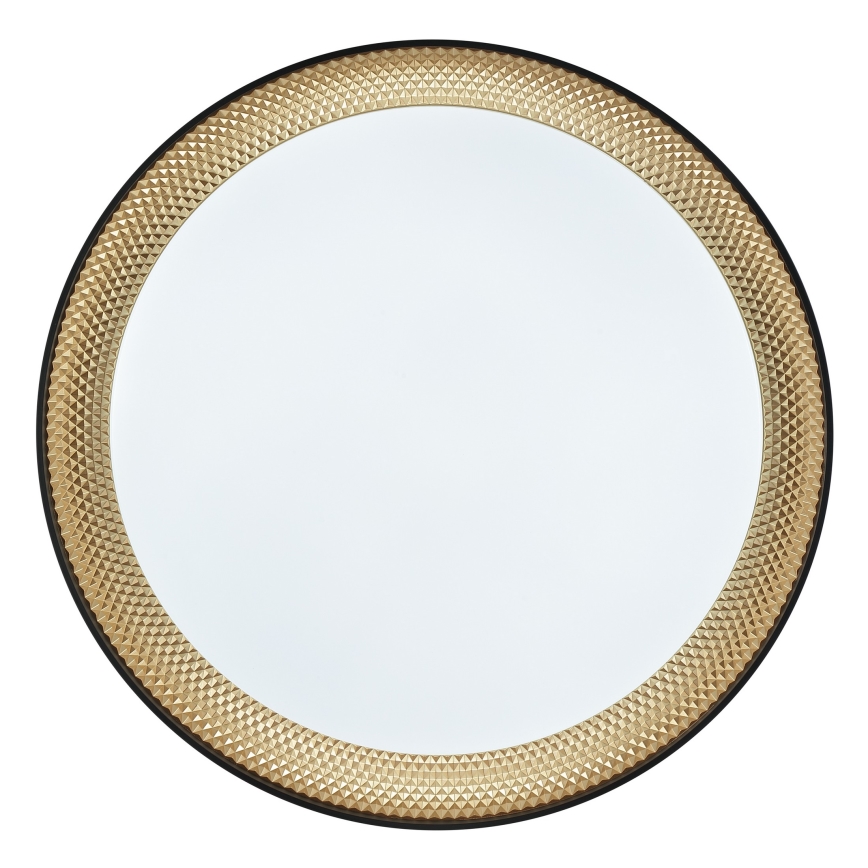 Brilliant - WALDO LED Dimmable Ceiling Light LED/24W/230V 3000-6500K Ø 38.5 cm Black/Gold + Remote Control