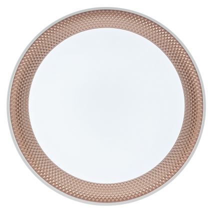 Brilliant - WALDO LED Dimmable Ceiling Light, 36W/230V, 3000–6500K, Ø 48.5 cm, White/Rose Gold + Remote Control