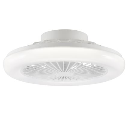 Brilliant - MONTERO LED dimmable ceiling light with fan LED/20W/230V 2700-6500K Ø42 cm white + remote control