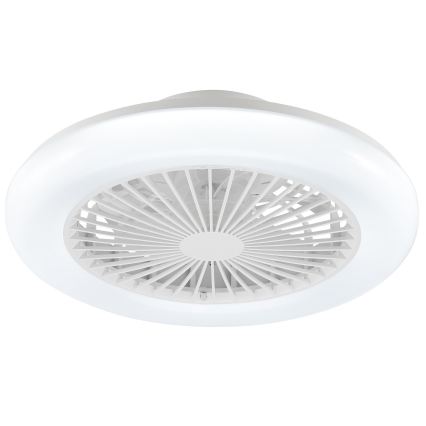 Brilliant - MONTERO LED dimmable ceiling light with fan LED/20W/230V 2700-6500K Ø42 cm white + remote control