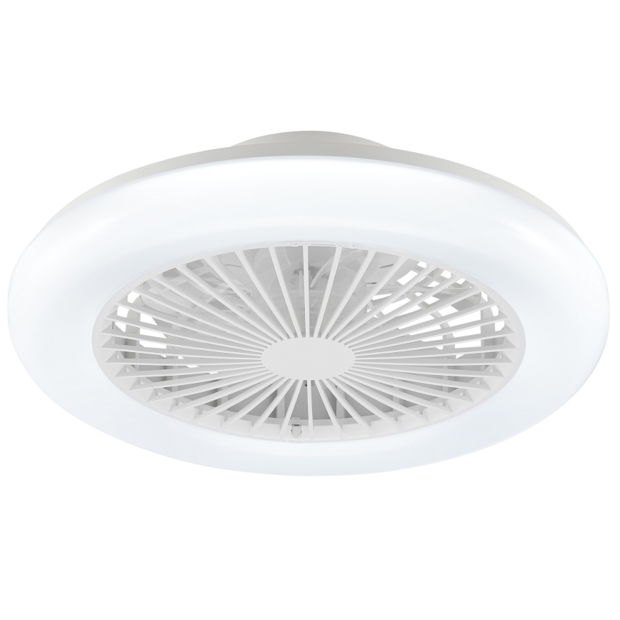 Brilliant - MONTERO LED dimmable ceiling light with fan LED/20W/230V 2700-6500K Ø42 cm white + remote control