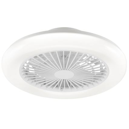 Brilliant - MONTERO LED dimmable ceiling light with fan LED/20W/230V 2700-6500K Ø42 cm white + remote control