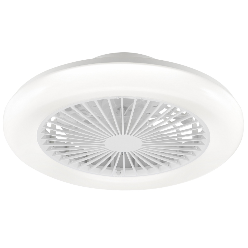 Brilliant - MONTERO LED dimmable ceiling light with fan LED/20W/230V 2700-6500K Ø42 cm white + remote control